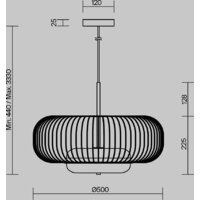 Maytoni Levitation MOD376PL-L30G3K Image #8