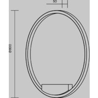 Maytoni Rim MOD058WL-L50BK Image #5