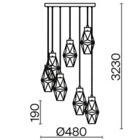 Maytoni Coctail time MOD325PL-07G Image #5