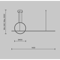 Maytoni Halo MOD247PL-L49BSK Image #6
