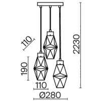 Maytoni Coctail time MOD325PL-03G Image #5