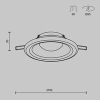 Technical Spark DL097-GU10-W Image #7
