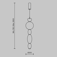 Maytoni Adore MOD297PL-L17BS3K Image #5