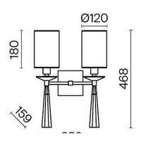 Maytoni Bianco MOD224WL-02BS1 Image #6