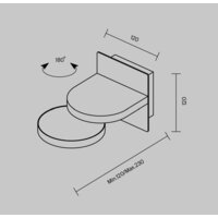 Maytoni Flap MOD354WL-L12B3K Image #6