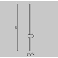Maytoni Light stick MOD237WL-L11B3K Image #4