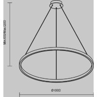 Maytoni Rim MOD058PL-L54BSK Image #5
