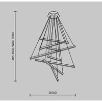 Maytoni Line MOD016PL-L96GK Image #6