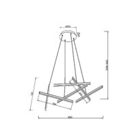 Maytoni Line MOD016PL-L80WK Image #4