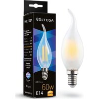 Voltega Crystal Candle wind matt 6W 3000K E14