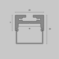 Maytoni Led Strip ALM-2020B-S-2M Image #5