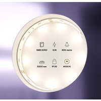 Maytoni Led strip 12В 5050 7.2Вт/м 4000К IP20 10121 Image #5