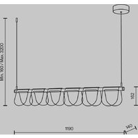Maytoni Fluffy MOD319PL-L30B3K Image #6