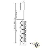 Maytoni Golden Cage MOD216PL-L10G3K Image #7