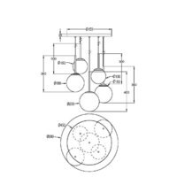 Maytoni Basic form MOD321PL-05G1 Image #3