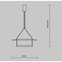 Maytoni Ambience MOD280PL-L30B3K Image #3
