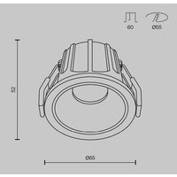 Maytoni Alfa LED DL043-01-10W4K-RD-WB Image #7