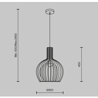 Maytoni Roots MOD194PL-01W Image #4