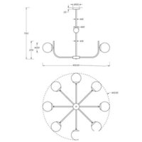 Maytoni Rendez-Vous MOD109PL-08BS Image #5