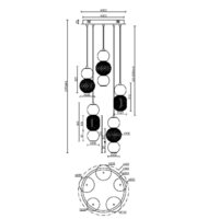 Maytoni Drop MOD273PL-L80G3K Image #6