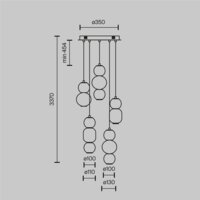 Maytoni Drop MOD273PL-L80CH3K Image #6