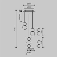 Maytoni Drop MOD273PL-L33CH3K Image #6
