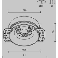 Technical Flint DL101-GU10-TRS-W Image #6
