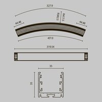 Maytoni Led Strip ALM-3535R-B-D-45°-0.8M Image #6