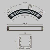 Maytoni Led Strip ALM-3535R-B-D-90°-0.8M Image #6