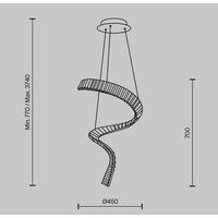 Maytoni Krone P097PL-L48BS3K Image #6