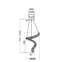 Maytoni Krone P097PL-L48BS3K Image #7