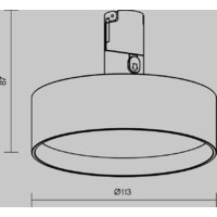 Technical Zon TR204-1-12W3K-B Image #8