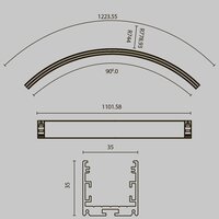 Maytoni Led Strip ALM-3535R-B-EX-90°-1.5M Image #6