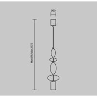 Maytoni Monochrome MOD071PL-L8B3K2 Image #2