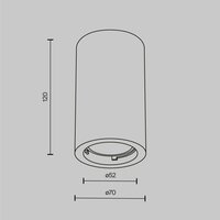 Technical Conik gyps C003CW-01W-1 Image #5