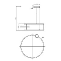 Maytoni Line MOD016PL-L52BK Image #4