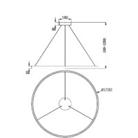 Maytoni Rim MOD058PL-L65BK Image #6
