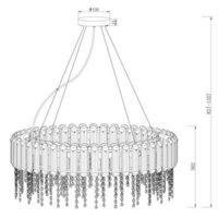 Maytoni Hail MOD097PL-12CH Image #4