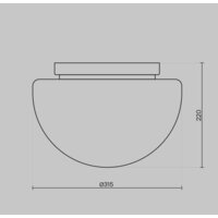 Maytoni Glassy MOD270CL-01G Image #4