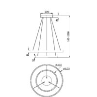 Maytoni Rim MOD058PL-L55BSK Image #5