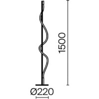 Maytoni MOD166FL-L15B3K Image #8