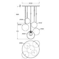 Maytoni Basic form MOD521PL-05G Image #6