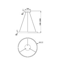 Maytoni Rim MOD058PL-L32BK Image #4