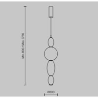 Maytoni Adore MOD297PL-L12BS3K Image #7
