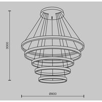 Maytoni Rim MOD058PL-L200BSK Image #7