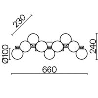 Maytoni Dallas MOD547WL-09BS Image #5