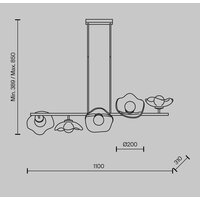Maytoni Miracle MOD207PL-05BS Image #6