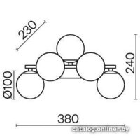 Maytoni Dallas MOD547WL-05BS Image #4