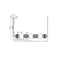 Maytoni Pattern MOD267PL-L42G3K Image #6