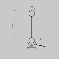 Maytoni Twins MOD427FL-L20B3K Image #5